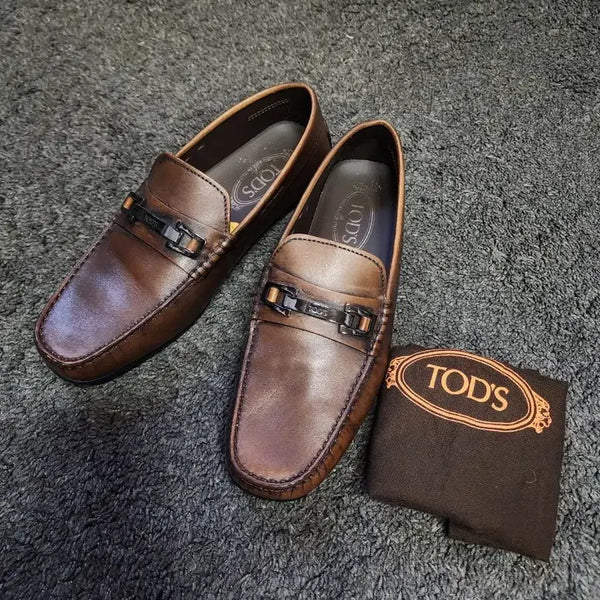 [BUNJANG] Tod's Brown Driving Shoes Size 7 / 토즈 드라이빙 슈즈 브라운  7사이즈