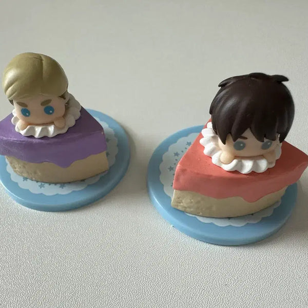 [BUNJANG] Attack on Titan Eren & Erwin Puchibasu Style Figures Bundle Set / 진격의거인 진격거 에렌 엘빈 푸치바스 일괄