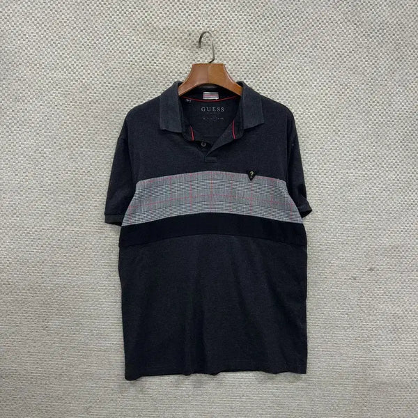 [BUNJANG] Guess Men's Short Sleeve Polo Shirt - L / 게스 반팔카라티 L D03295