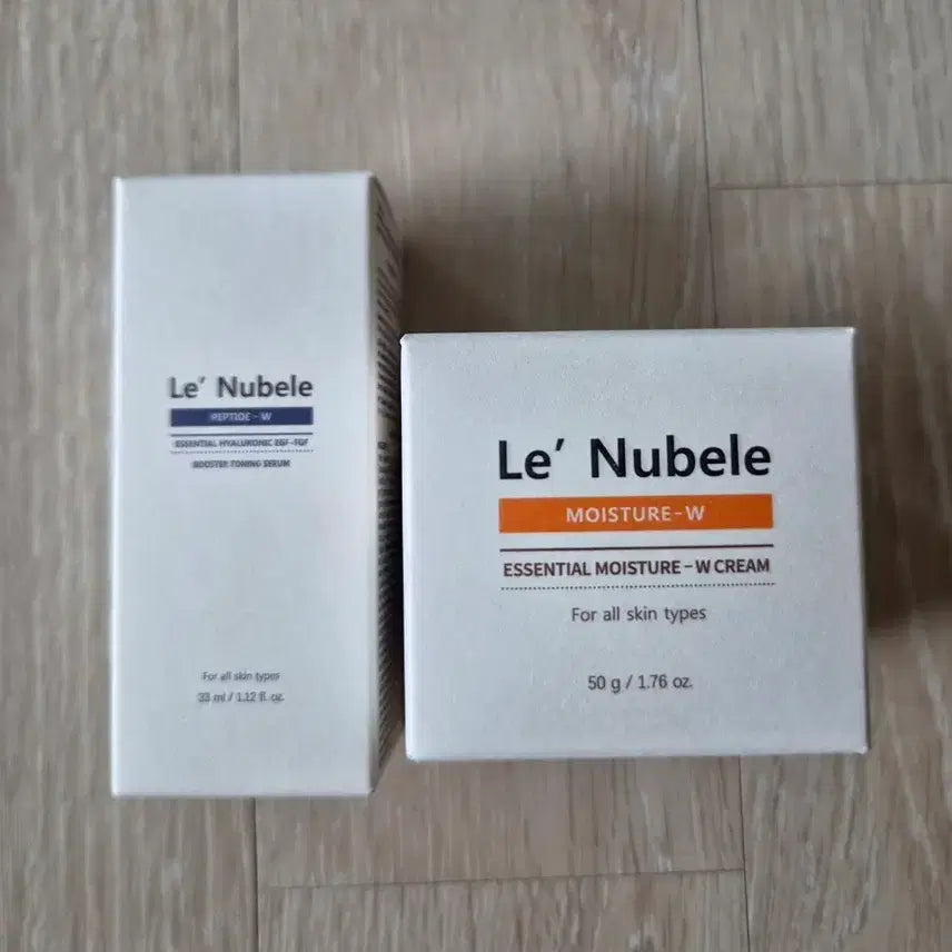 [BUNJANG] Renouvelle EGF Booster Toning Serum & Peptide Moisture Cream Set / 르누베르 EGF부스터 토닝 세럼 & 펩타이드 수분크림