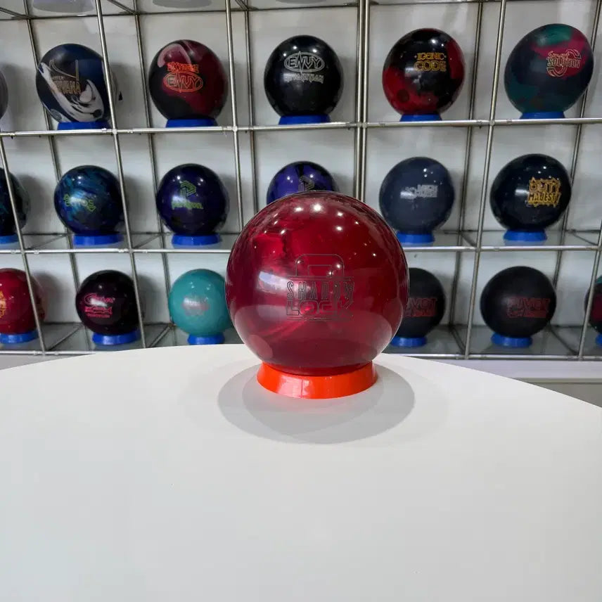 [BUNJANG] Storm Shadow Lock Red Bowling Ball 15lb (Drilling Available) / 쉐도우락레드(중고볼링공)(덤리스지공가능)