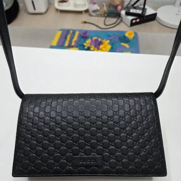 [BUNJANG] Gucci Micro Guccissima Crossbody Bag / 구찌 마이크로시마 크로스백