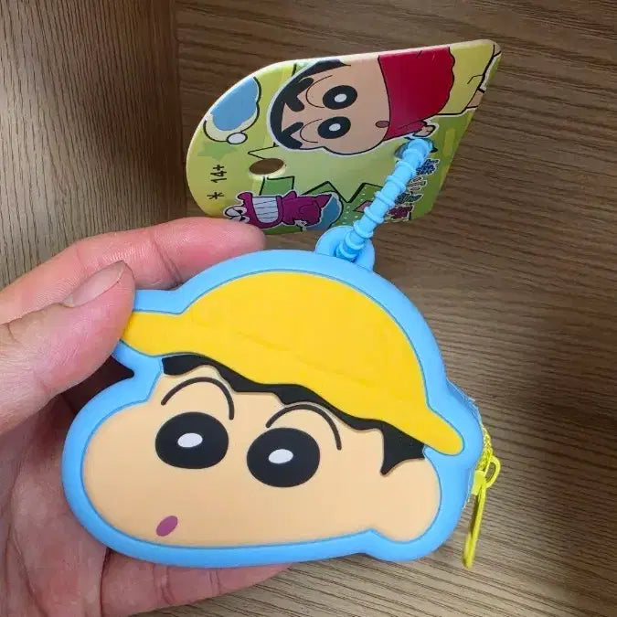 [BUNJANG] Crayon Shin-chan Face Pouch / 짱구는못말려 짱구 얼굴 파우치