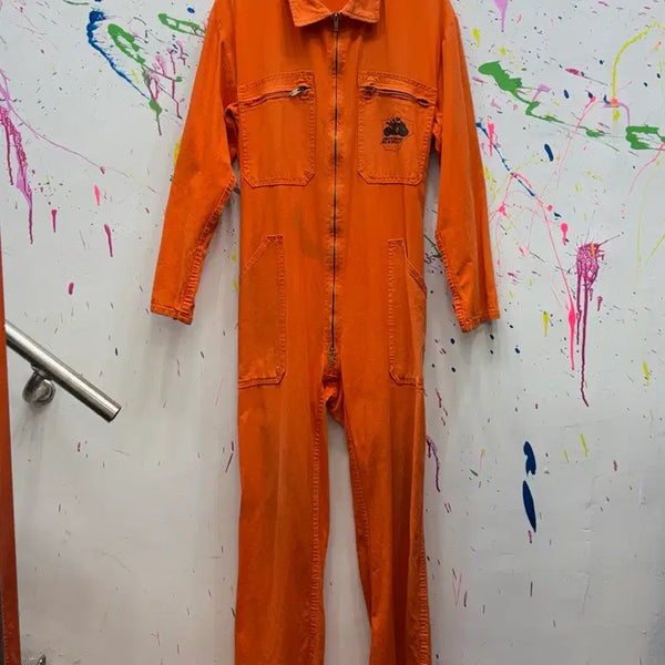 [BUNJANG] 1980s MOTO CLUB Du Beausset Mechanic Coverall Jumpsuit / 80s 프랑스 MOTO CLUB Du Beausset 메카닉 커버올 점프수트
