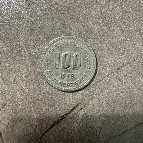 [BUNJANG] 1973 100 Won Coin / 100원짜리 동전 1973년도 급처