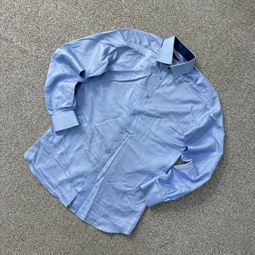 [BUNJANG] Daks Long Sleeve Shirt 0727J1 / 실측확인 닥스 드레스 긴팔 셔츠 0727J1
