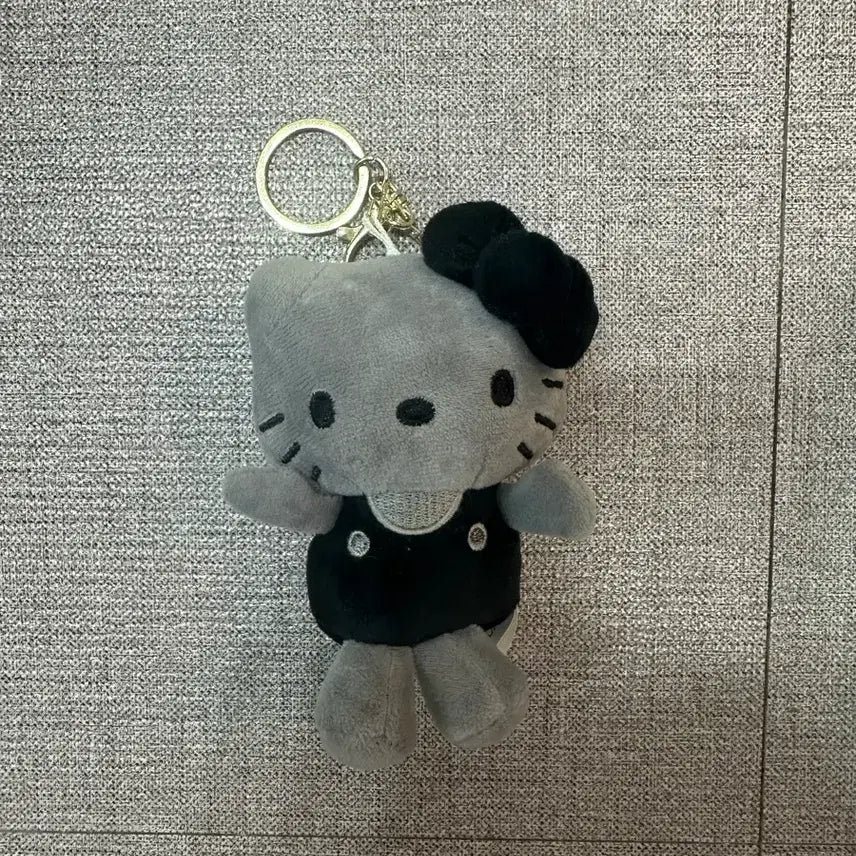[BUNJANG] Black Kitty Keyring / 블랙 키티 키링