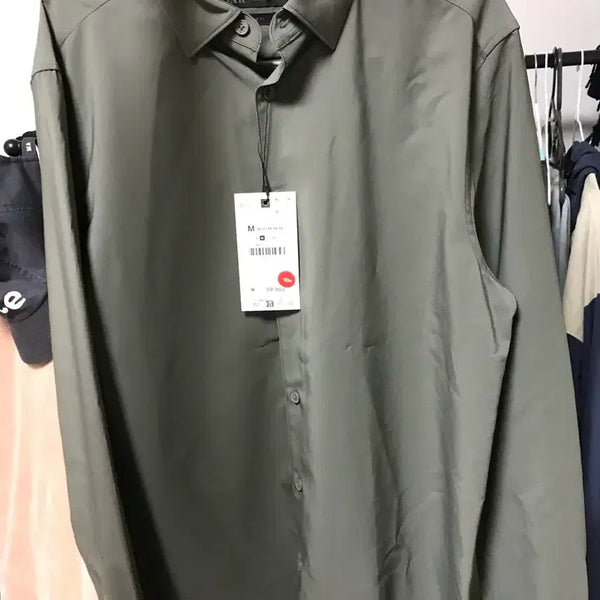 [BUNJANG] Zara Khaki Summer Shirt / 자라 셔츠