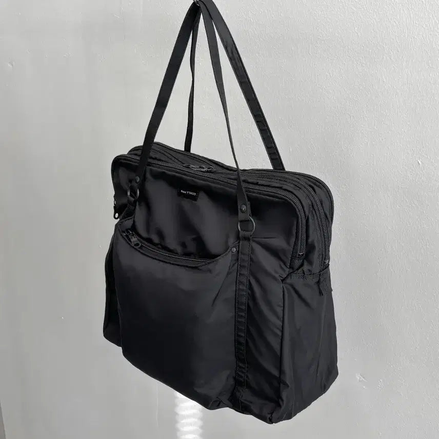 [BUNJANG] Y's YOHJI YAMAMOTO Nylon Tote Shoulder Bag Black / Y SACCS 요지야마모토 토트백