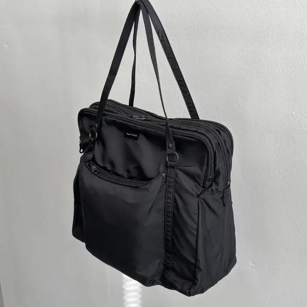 [BUNJANG] Y's YOHJI YAMAMOTO Nylon Tote Shoulder Bag Black / Y SACCS 요지야마모토 토트백