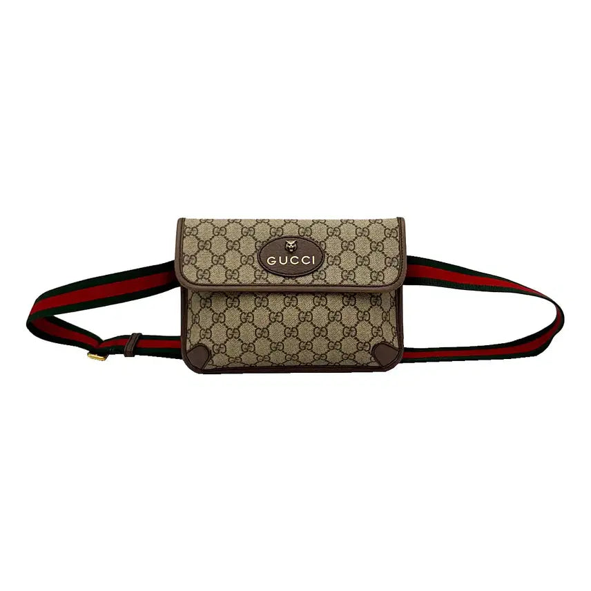 [BUNJANG] Gucci 493930 GG Supreme Canvas Neo Vintage Cross Body Hip Belt Bag / 구찌 Gucci 493930 GG 수프림 캔버스 네오 빈티지 크로스 힙색 벨트백