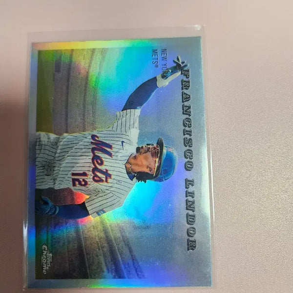[BUNJANG] Francisco Lindor 1955 Refractor / 메츠)프란시스코 린도어 2026 탑스크롬 1955 리플렉터