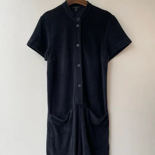 [BUNJANG] COS Navy Cotton Jumpsuit XS / 코스 COS 네이비 코튼 점프수트 xs