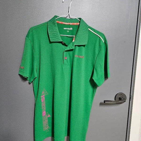 [BUNJANG] Eisenberg Golf Wear Short-Sleeve Polo Shirt Green / 아이젠버그 골프웨어 반팔 카라티 그린