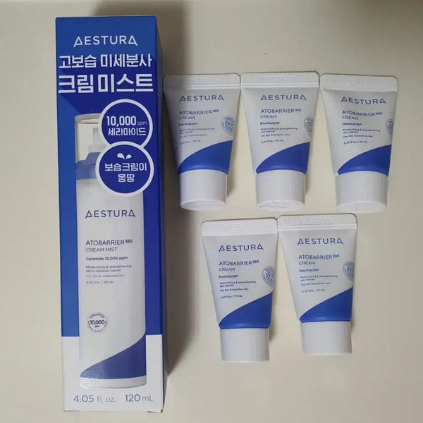 [BUNJANG] AESTURA Atobarrier 365 Mist + Cream Set / 에스트라 아토베리어365 미스트 + 크림 50ml