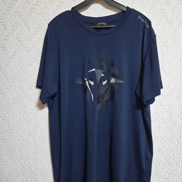 [BUNJANG] Black Yak Round Neck T-Shirt / 블랙야크 라운드셔츠