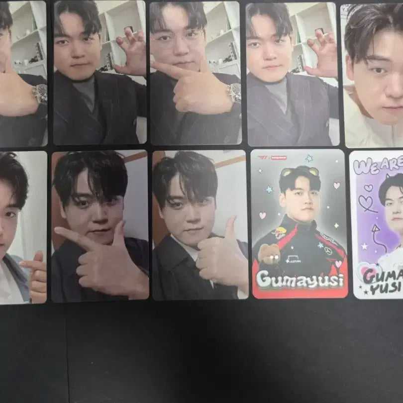 [BUNJANG] Guma Yushi Bundle Set Photocard / (일괄) 구마유시 포카 포토카드