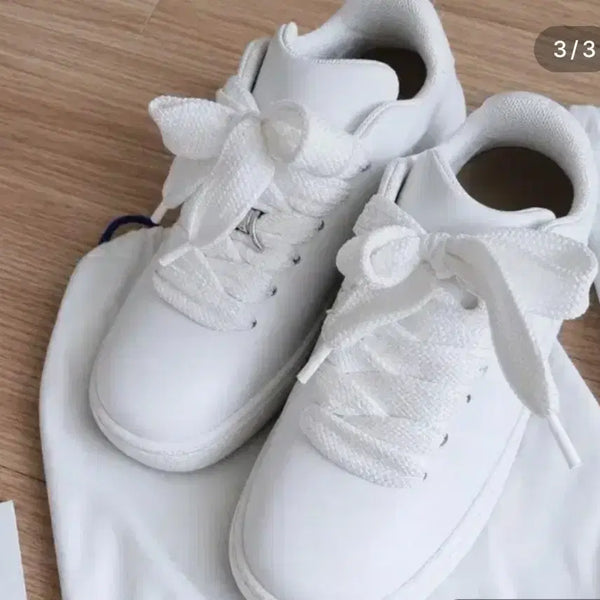 [BUNJANG] Burberry Leather Sneakers / 버버리 스니커즈