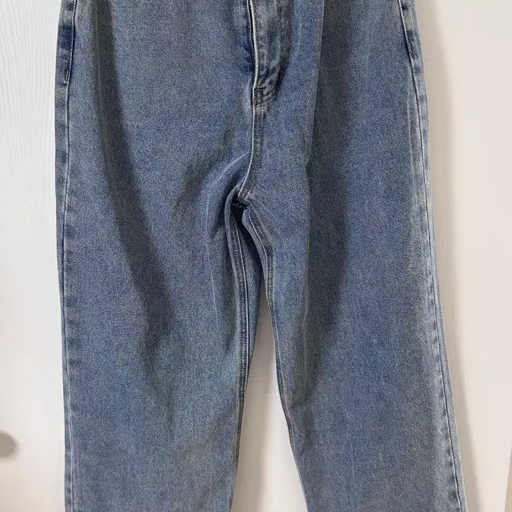 [BUNJANG] Avandress Light Wash Wide Denim Pants / 아반드레스 연청 와이드 데님 팬츠