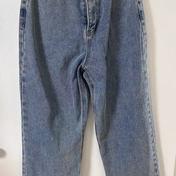 [BUNJANG] Avandress Light Wash Wide Denim Pants / 아반드레스 연청 와이드 데님 팬츠