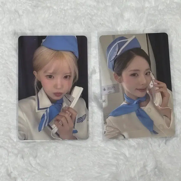 [BUNJANG] fromis_9 Flight Attendant Concept Song Hayoung Park Jiwon Photocard Bundle Set / 프로미스나인 승무원 포카