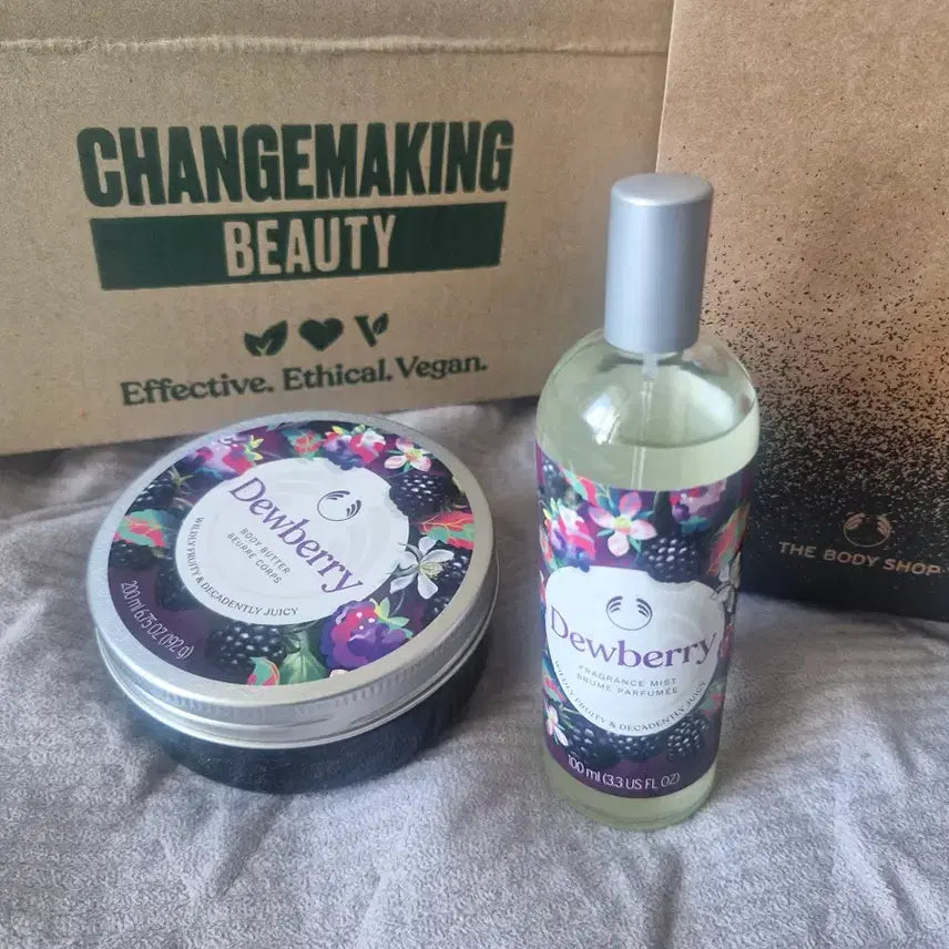 [BUNJANG] The Body Shop Dewberry Body Butter + Fragrance Mist Set / 더바디샵 듀베리 바디버터 + 프레그런스 미스트