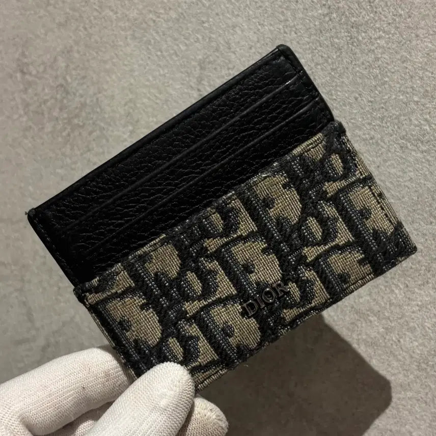[BUNJANG] Dior Oblique 3-Fold Card Holder / [정품/OS] 디올 오블리크 3단 카드지갑