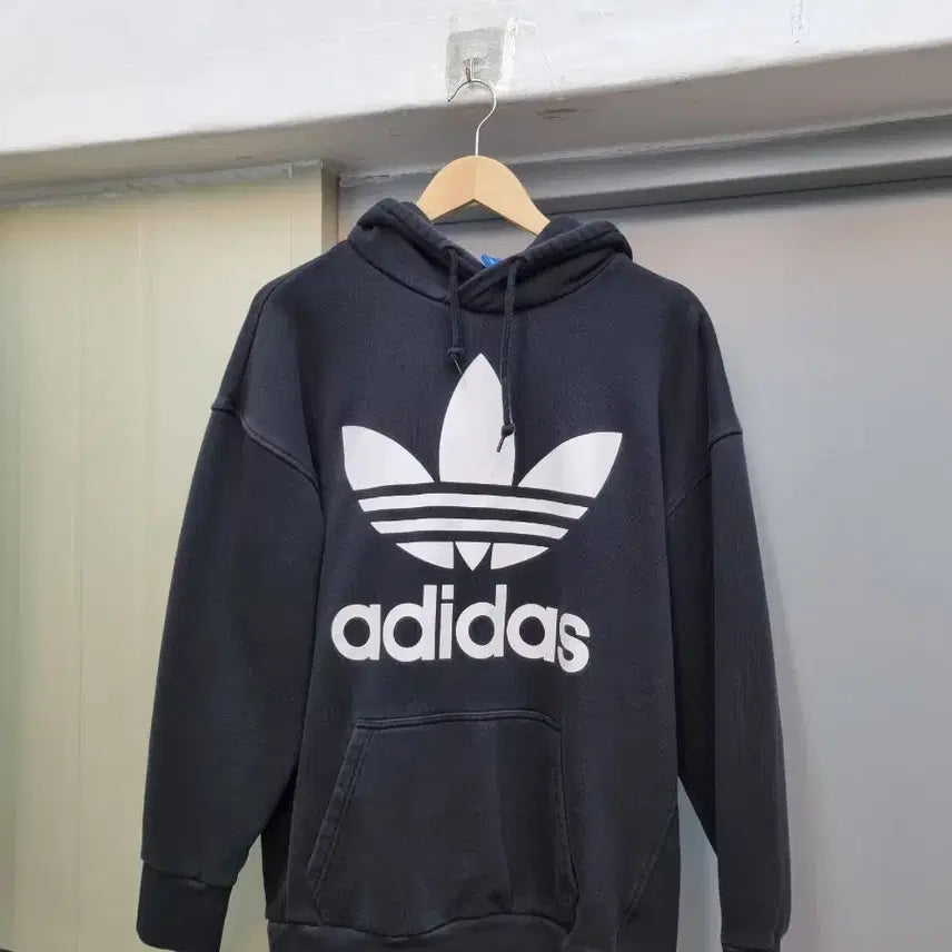 [BUNJANG] Adidas Big Logo Hoodie / 아디다스 빅로고 후드티 100~105