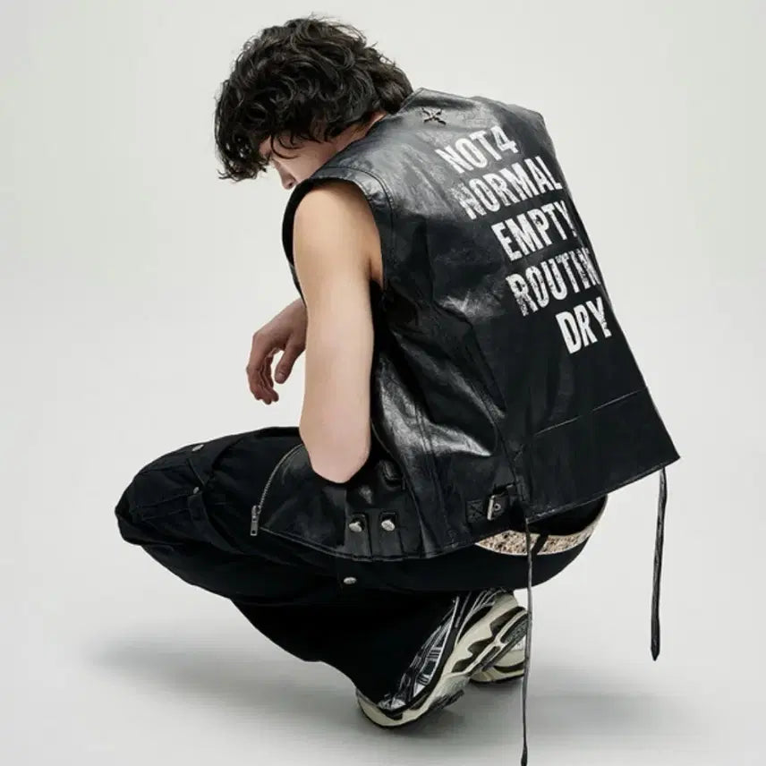 [BUNJANG] NOT4NERD Multi-Zipper Rider Vest / NOT4NERD 멀티지퍼 라이더 베스트