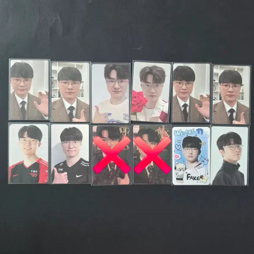 [BUNJANG] Faker Bundle Set Photocard / (일괄) 페이커 포카 포토카드