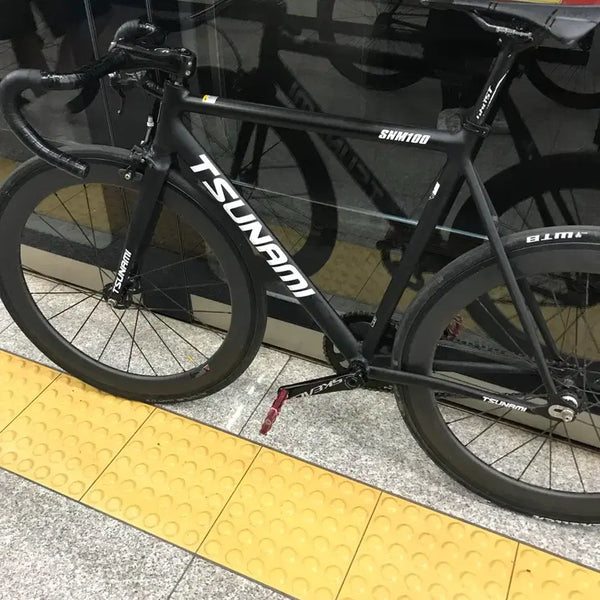 [BUNJANG] Tsunami SNM100 Black Bicycle with Brake / 쓰나미snm100블랙 개급처 (브레이크있습니다)