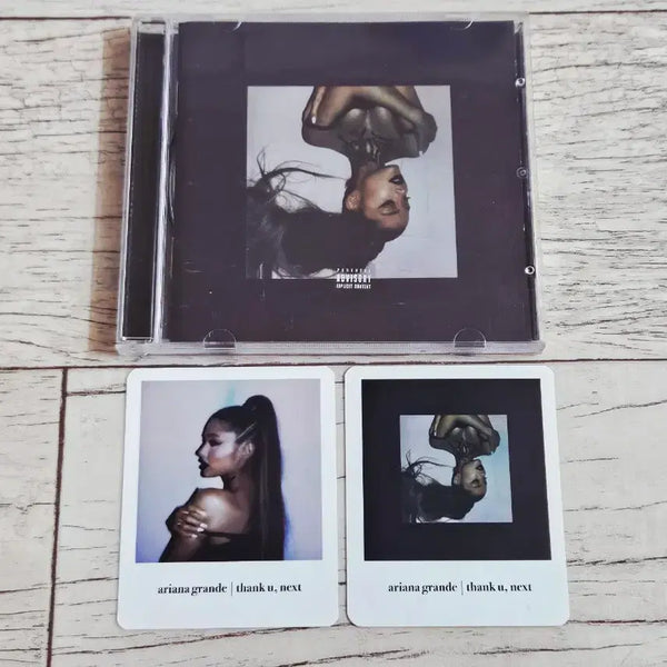 [BUNJANG] Ariana Grande thank u, next CD + 2 Photocards / 아리아나 그란데 thank u, next CD + 폴라로이드 2장