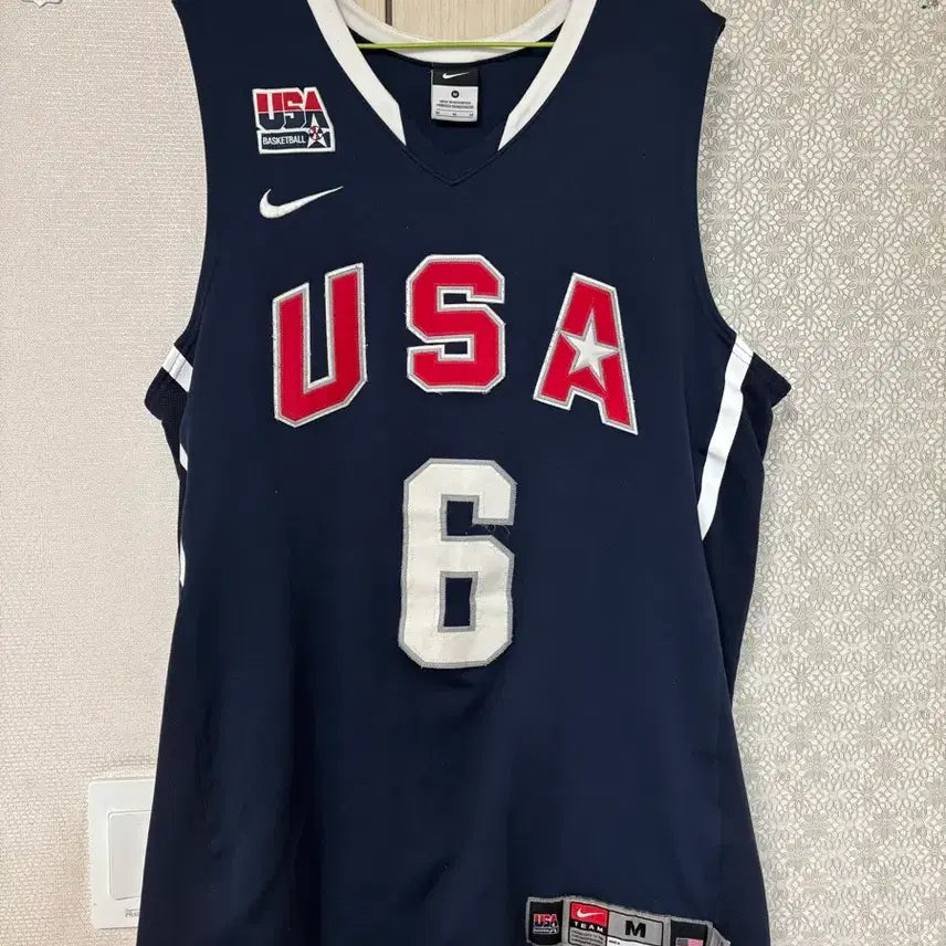 [BUNJANG] Nike USA Basketball LeBron Jersey M / 나이키 미국 국가대표 농구 져지 르브론 M