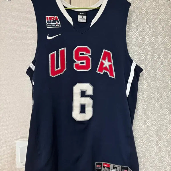 [BUNJANG] Nike USA Basketball LeBron Jersey M / 나이키 미국 국가대표 농구 져지 르브론 M