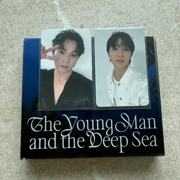 [BUNJANG] BTOB Hyunsik The Young Man and the Deep Sea Bundle Set Photocard & Album / 비투비 임현식 더영맨앤더딥씨 포카+앨범 일괄