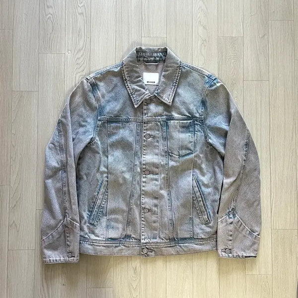 [BUNJANG] Beaker Denim Jacket / 비이커 데님 자켓