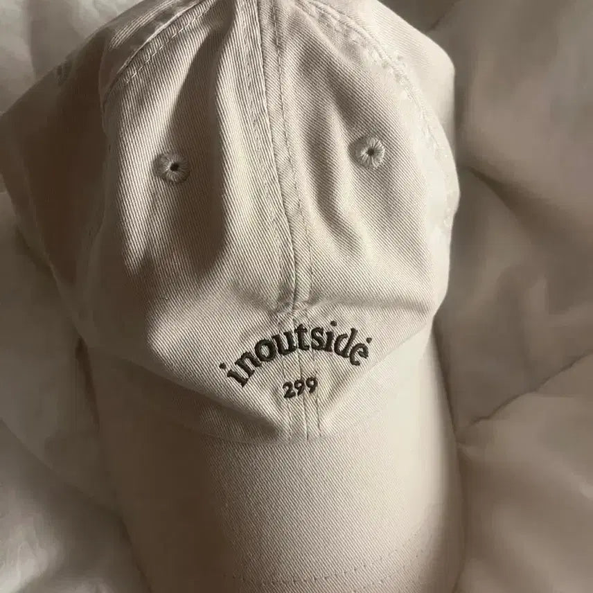 [BUNJANG] Inside Outside Ball Cap Beige / 인아웃사이드 볼캡