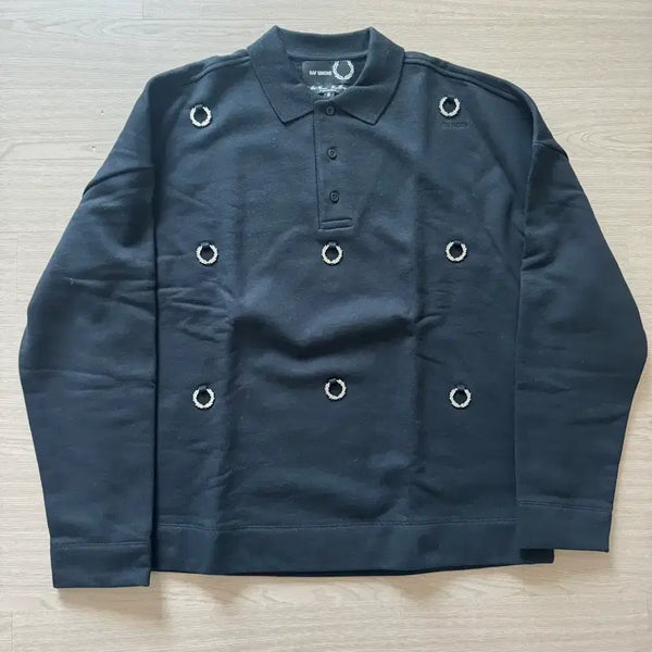 [BUNJANG] Raf Simons x Fred Perry 19AW Laurel Wreath Polo Shirt / [판매, s] 라프시몬스x프레드페리 19aw 월계관 카라티