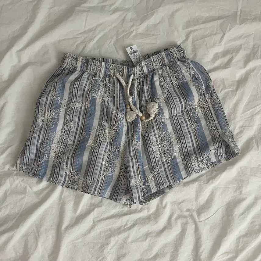 [BUNJANG] Penfield Summer Striped Shorts Blue / [M]펜필드 썸머 스트라이프 숏팬츠 블루