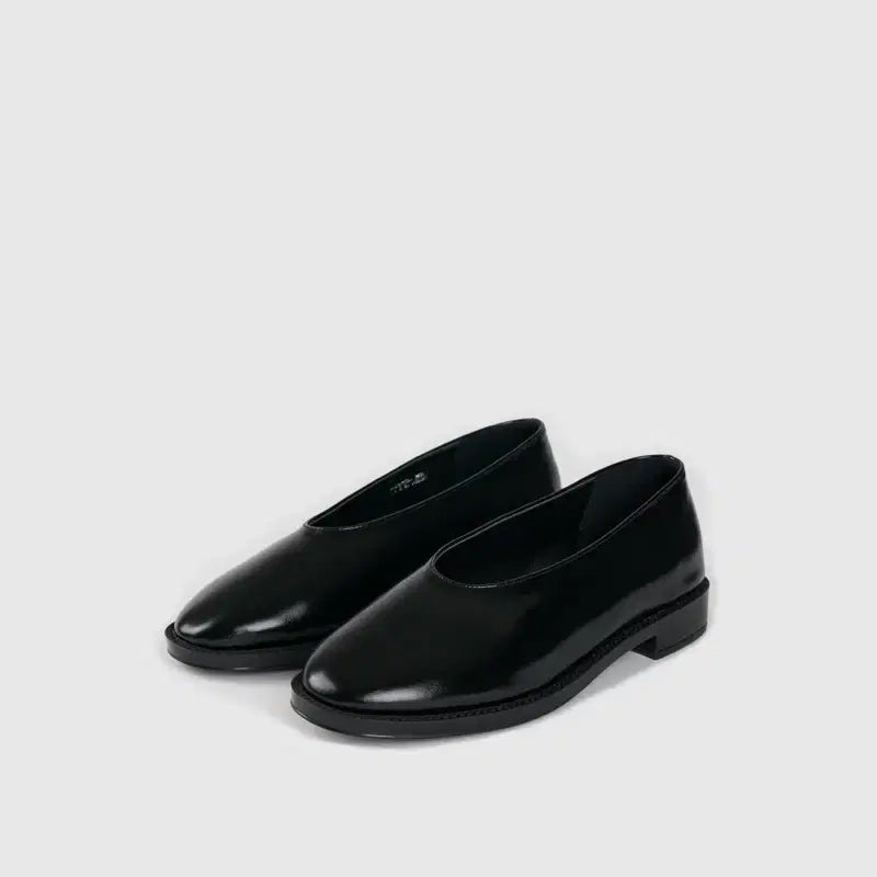 [BUNJANG] ncssry Clear Rain Flat Shoes (Black) / 네세서리 Clear Rain Flat (Black)