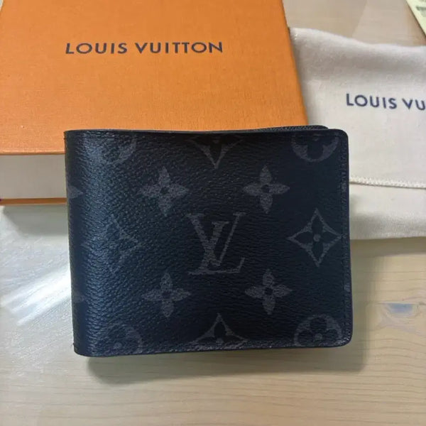 [BUNJANG] Louis Vuitton Monogram Eclipse Bifold Wallet / [S급]루이비통 모노그램 이클립스 반지갑