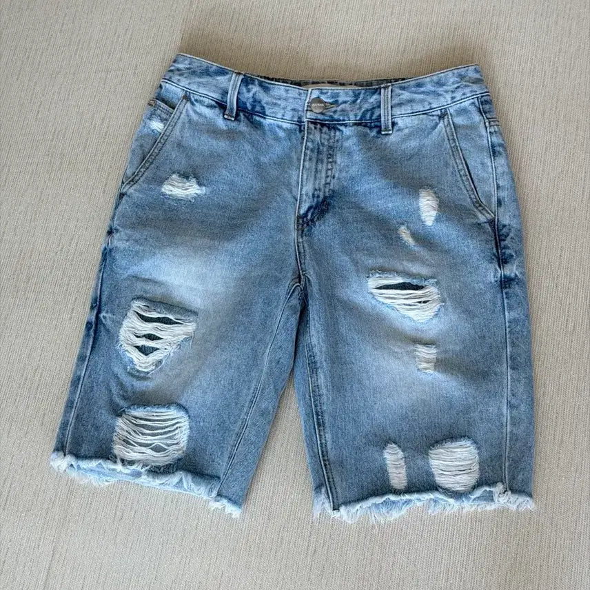 [BUNJANG] Guess Men's Denim Shorts Size 30 / 게스 청 반바지 남성 청바지 30사이즈