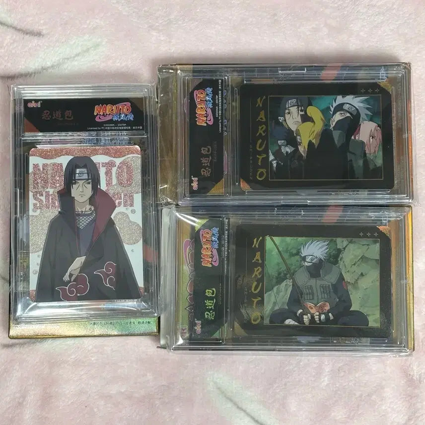 [BUNJANG] Naruto Uchiha Itachi Hatake Kakashi Deidara Sakura Kisame EAKI Card Case / 나루토 우치하 이타치 하타케 카카시 데이다라 사쿠라 키사메 EAKI 카드 케이스 굿즈