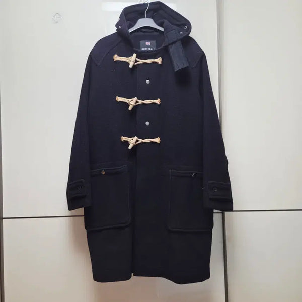 [BUNJANG] Gloverall x Eastlogue Monty Duffle Coat Navy L / 글로버올 x 이스트로그 몬티 더플코트 (L/네이비)