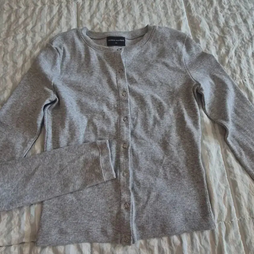 [BUNJANG] Musinsa Standard Cardigan Gray / 무신사스탠다드 가디건 그레이