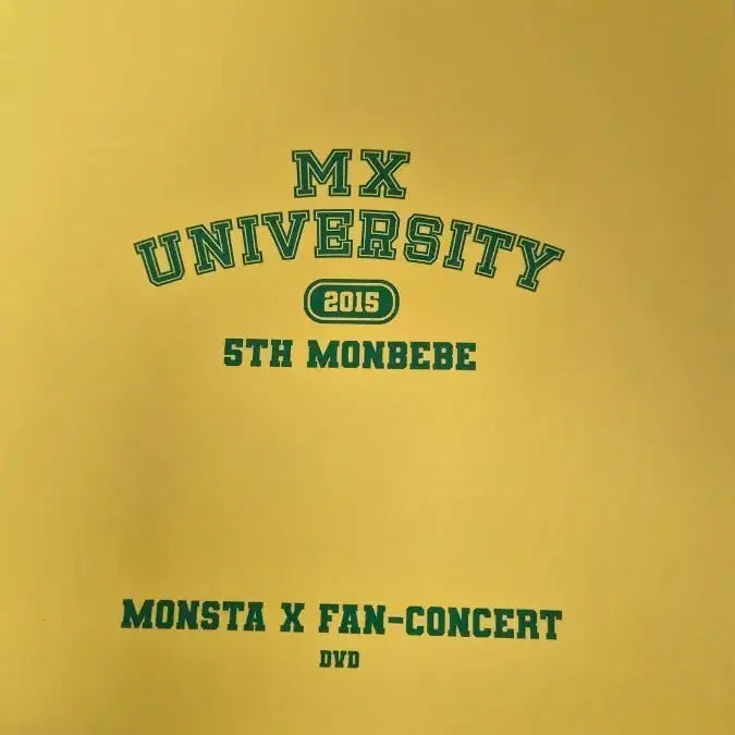 [BUNJANG] MONSTA X MX UNIVERSITY 5TH MONBEBE DVD / 몬스타엑스 MX UNIVERSITY 5TH MONBEBE DVD