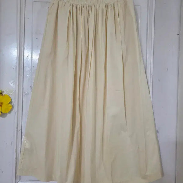[BUNJANG] Cotton Banding Long Skirt / 여름 시원한 고급스러운 핏이이쁜  밴딩 바스락 면 롱스커트  거의새거