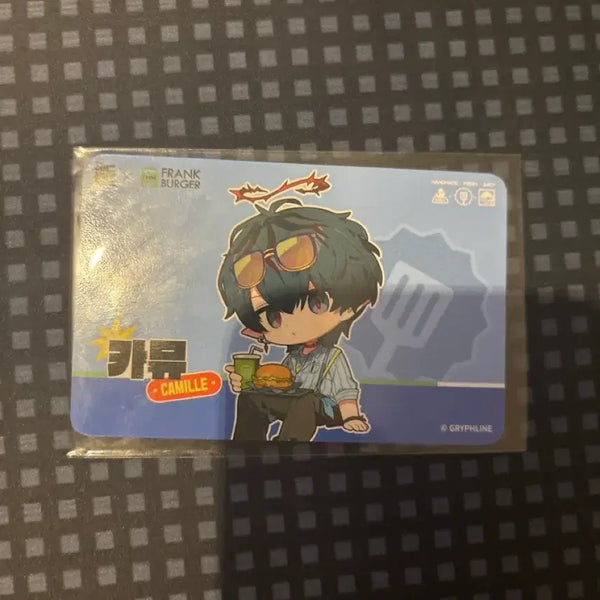 [BUNJANG] ENHYPEN Camus Frank Burger Photocard / 엔드필드 카뮤 프랭크버거 포토카드