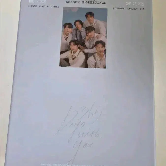 [BUNJANG] Monsta X 2022 Season's Greetings Album / 몬스타엑스 2022 시즌그리팅 앨범
