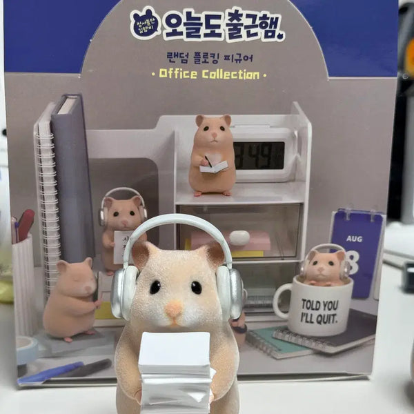 [BUNJANG] Kim Hamzzi "Seoryupoktan" Figure / 김햄찌 피규어 서류폭탄